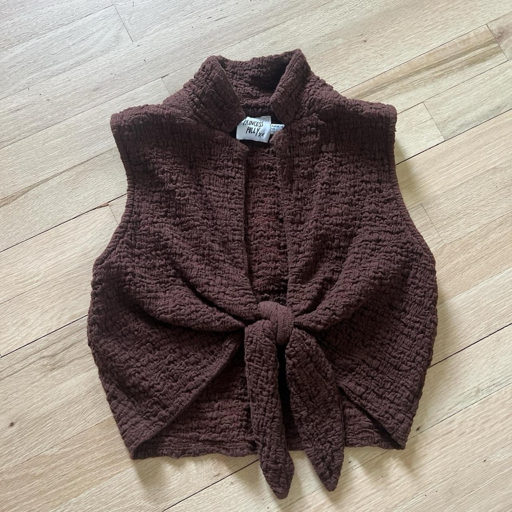 Princess Polly Brown Cowl Neck Sweater